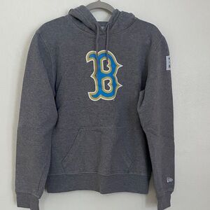 Men's Gray Boston Red Sox Hoodie